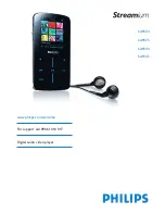 Philips SA9324/00 User Manual preview