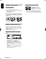 Предварительный просмотр 22 страницы Philips SACD1000 Instructions For Use Manual