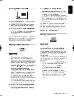 Предварительный просмотр 31 страницы Philips SACD1000 Instructions For Use Manual