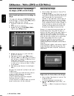 Предварительный просмотр 62 страницы Philips SACD1000 Instructions For Use Manual