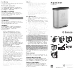 Philips Saeco AquaClean CA6903/47 Manual preview