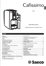 Предварительный просмотр 7 страницы Philips Saeco Cafissimo LATTE Operating Instructions Manual