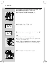 Предварительный просмотр 12 страницы Philips Saeco Minuta HD8773 Operating Instructions Manual