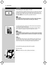 Предварительный просмотр 58 страницы Philips Saeco Minuta HD8773 Operating Instructions Manual