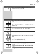 Предварительный просмотр 69 страницы Philips Saeco Minuta HD8773 Operating Instructions Manual