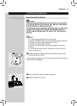 Предварительный просмотр 29 страницы Philips Saeco Minuto HD8661 User Manual