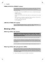 Preview for 9 page of Philips Saeco PICOBARISTO SM3054 User Manual