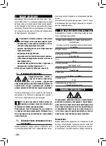 Предварительный просмотр 26 страницы Philips Saeco RI8329 Operating Instructions Manual