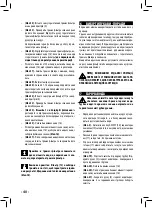 Предварительный просмотр 40 страницы Philips Saeco RI8329 Operating Instructions Manual