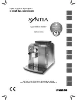 Preview for 1 page of Philips Saeco Syntia HD8836 Instructions Manual