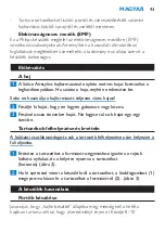 Preview for 43 page of Philips Salon AirStylist Essential HP4624/00 Manual