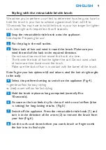 Preview for 9 page of Philips Salon Airstylist Pro HP4671 Manual
