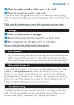 Preview for 11 page of Philips Salon Airstylist Pro HP4671 Manual