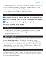 Preview for 33 page of Philips Salon Airstylist Pro HP4671 Manual
