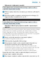 Preview for 75 page of Philips Salon Airstylist Pro HP4671 Manual