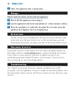 Preview for 10 page of Philips SalonStraight Control HP4686 User Manual