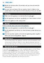 Preview for 10 page of Philips SalonStraight Essential HP4661/00 User Manual