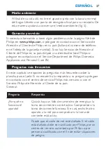 Preview for 37 page of Philips SalonStraight Essential HP4661/00 User Manual