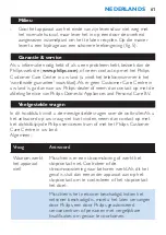 Preview for 61 page of Philips SalonStraight Essential HP4661/00 User Manual