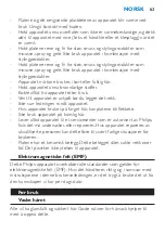 Preview for 63 page of Philips SalonStraight Essential HP4661/00 User Manual