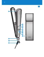 Предварительный просмотр 3 страницы Philips SalonStraight Pro HP4669/00 Owner'S Manual