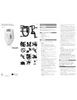 Philips Satinelle HP6400 User Manual preview