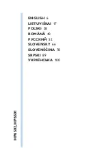 Preview for 5 page of Philips Satinelle Ice Premium HP6501 Manual