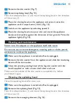 Preview for 11 page of Philips Satinelle Ice Premium HP6501 Manual