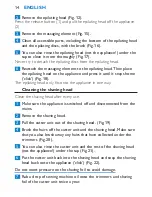 Preview for 14 page of Philips Satinelle Ice Premium HP6517 User Manual