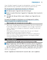 Preview for 71 page of Philips Satinelle Ice Premium HP6517 User Manual