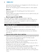 Preview for 8 page of Philips Satinelle Soft HP6407 User Manual