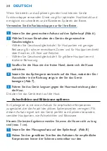 Preview for 20 page of Philips Satinelle Soft HP6409 Manual