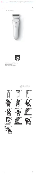 Предварительный просмотр 1 страницы Philips SatinShave Advanced BRL130/00 User Manual