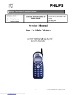 Philips SAVVY VOGUE Service Manual preview