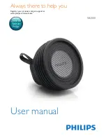 Philips SB2000 User Manual preview