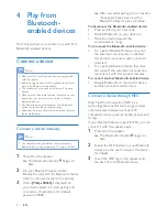 Предварительный просмотр 8 страницы Philips SB365 User Manual