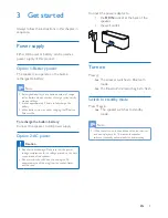 Предварительный просмотр 7 страницы Philips SB365B User Manual