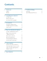 Preview for 2 page of Philips SB500 User Manual