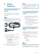 Preview for 10 page of Philips SB500 User Manual