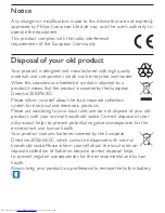 Preview for 8 page of Philips SBA3010/00 User Manual