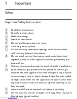 Предварительный просмотр 7 страницы Philips SBA3010/37 User Manual