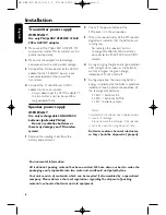 Предварительный просмотр 6 страницы Philips SBC BC 8310 User Manual