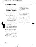 Предварительный просмотр 40 страницы Philips SBC BC 8310 User Manual