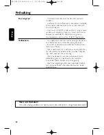 Предварительный просмотр 82 страницы Philips SBC BC 8310 User Manual