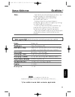 Preview for 93 page of Philips SBC HC210 Manual