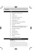 Preview for 44 page of Philips SBC HD 1500/17 Instructions For Use Manual