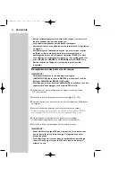 Preview for 58 page of Philips SBC HD 1500/17 Instructions For Use Manual