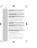 Preview for 90 page of Philips SBC HD 1500/17 Instructions For Use Manual