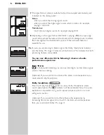 Предварительный просмотр 16 страницы Philips SBC HD1500U Instructions For Use Manual