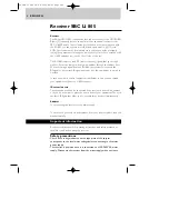 Preview for 4 page of Philips SBC LI805 Instructions For Use Manual